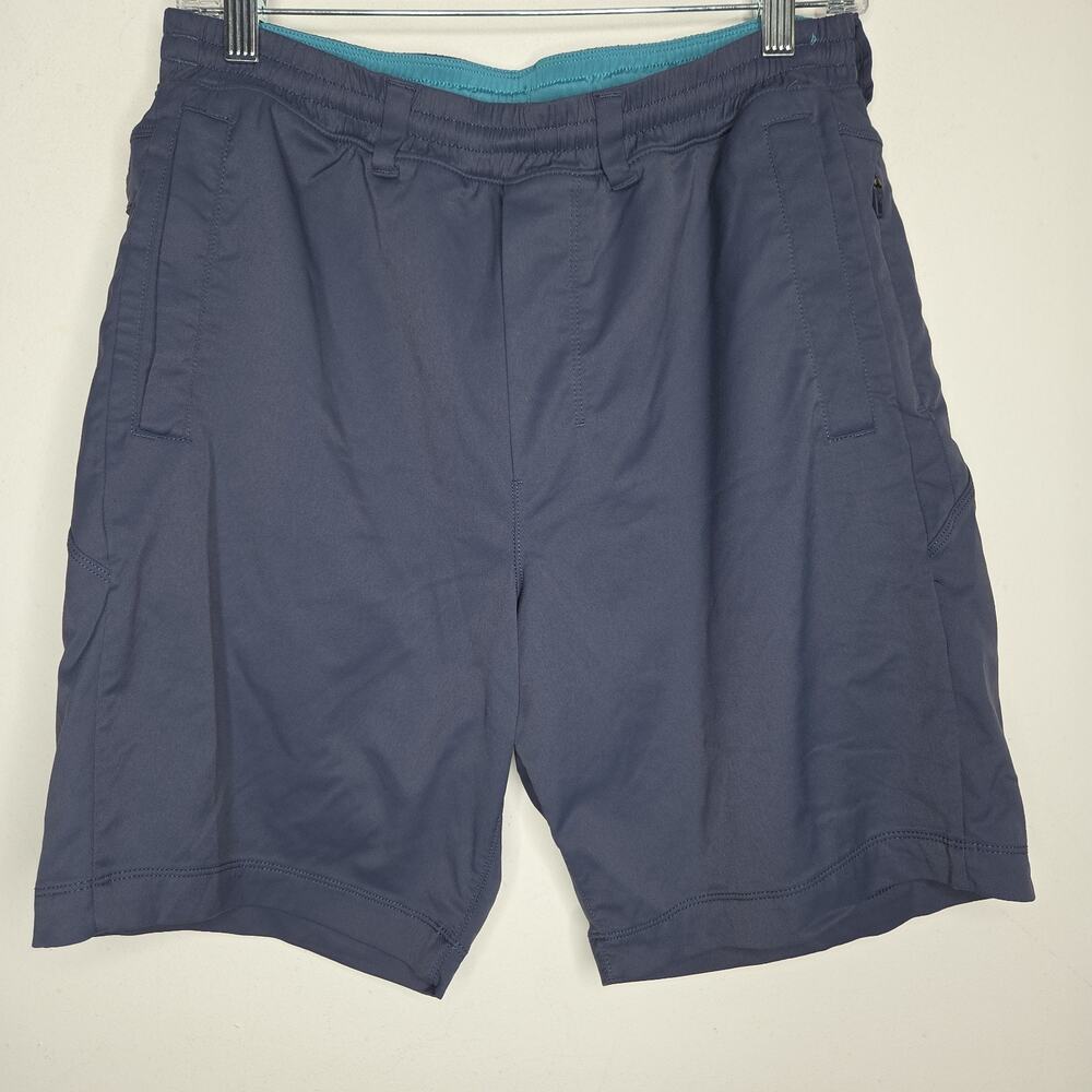 Birddogs Shorts Mens Large Long Gray Blue Lined 9” Inseam